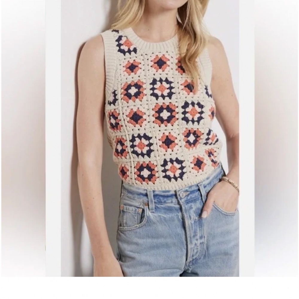 Evereve Tia crochet sweater